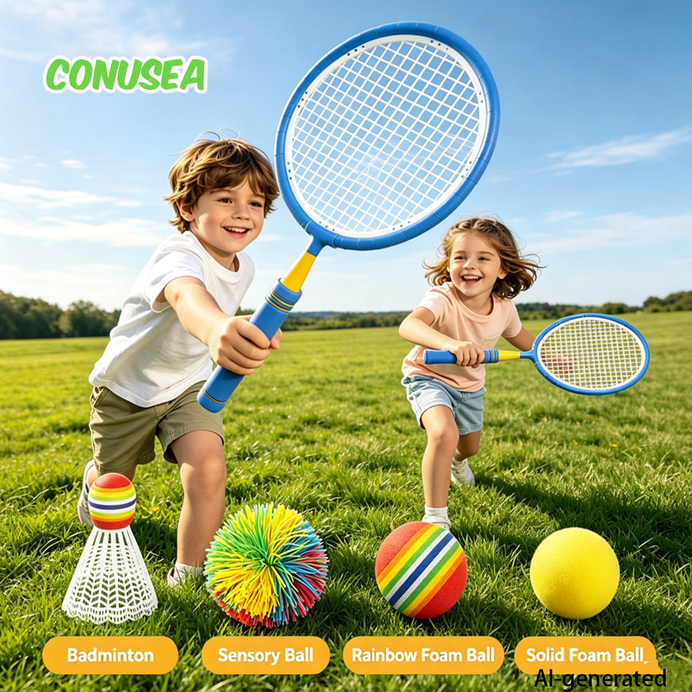 Badminton Game Pc - 어린이 배드민턴 테니스 라켓 세트 야외