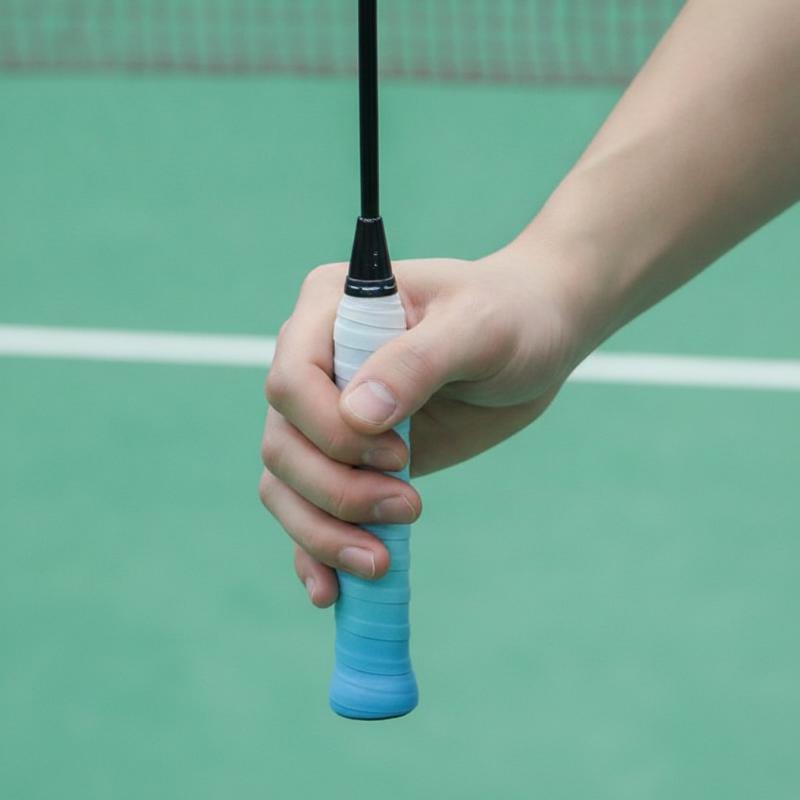 그라디언트 컬러 땀 방지 테니스 라켓 그립 테이프 통기 - Badminton Ina 리뷰 및 가격