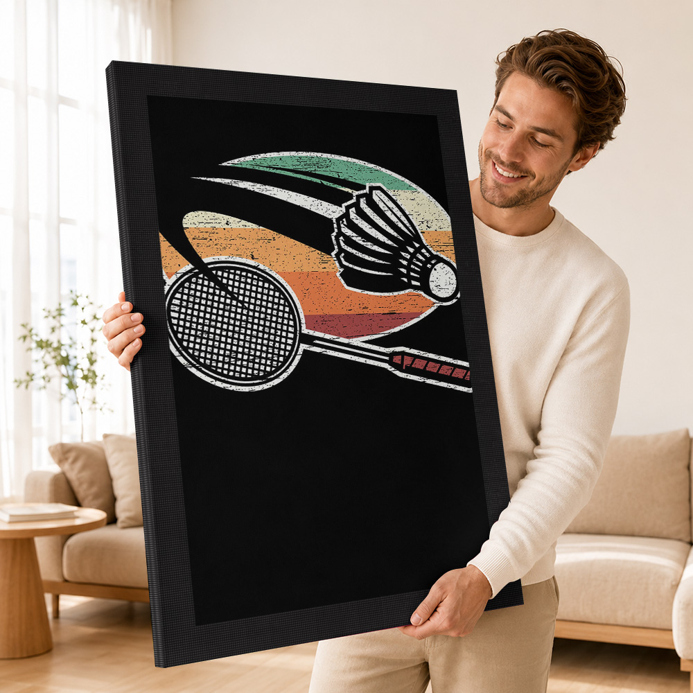 배드민턴 캔버스 페인팅 포스터 맞춤형 사진 스포츠 초상 - Badminton Poster 리뷰 및 가격