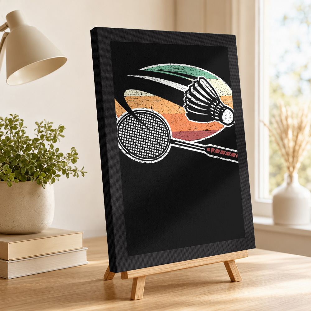 배드민턴 캔버스 페인팅 포스터 맞춤형 사진 스포츠 초상 - Badminton Poster 리뷰 및 가격