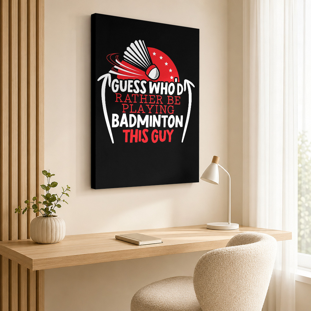 배드민턴 선수 캔버스 프린트 포스터, 맞춤형 스포츠 초 - Badminton Poster 리뷰 및 가격