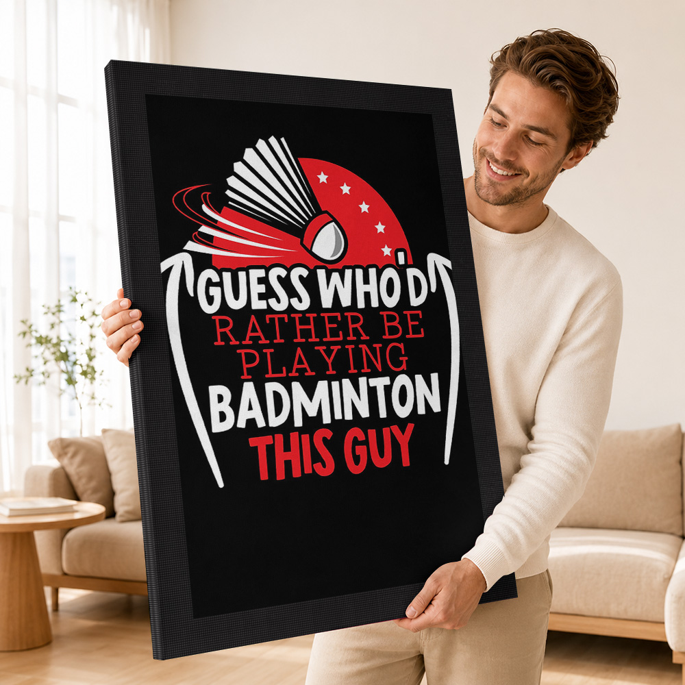 배드민턴 선수 캔버스 프린트 포스터, 맞춤형 스포츠 초 - Badminton Poster 리뷰 및 가격