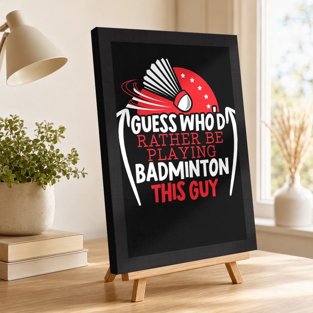 배드민턴 선수 캔버스 프린트 포스터, 맞춤형 스포츠 초 - Badminton Poster 리뷰 및 가격