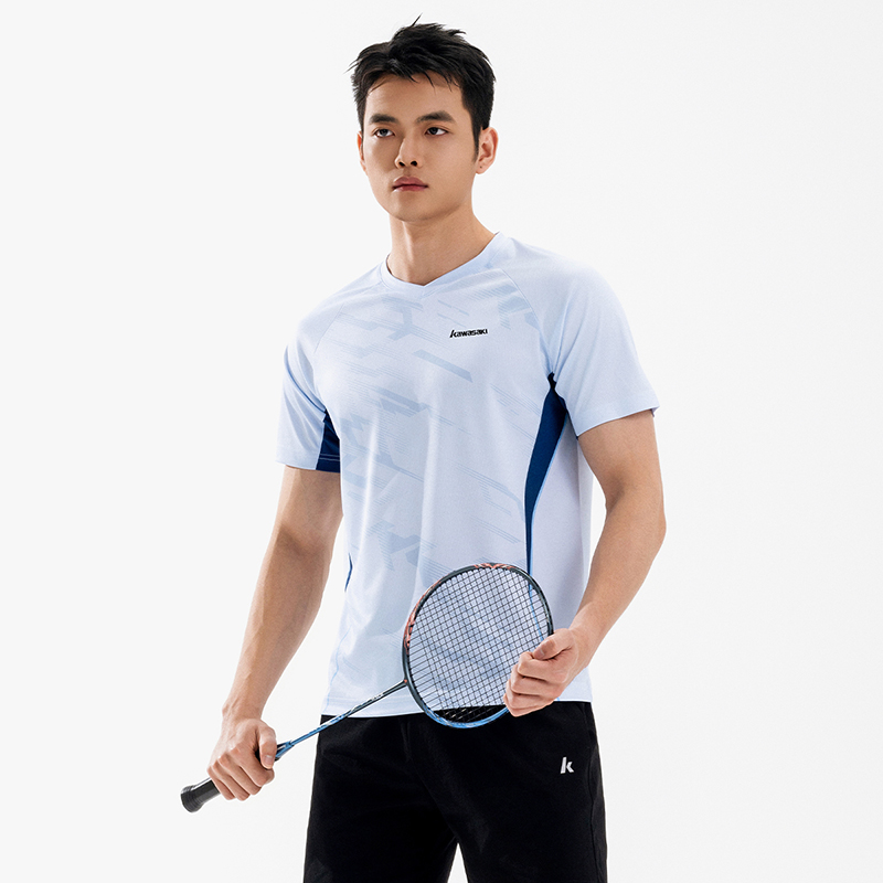 가와사키 남성 여성 프로 배드민턴 저지 편안한 통기성  - Badminton Wallpaper 리뷰 및 가격