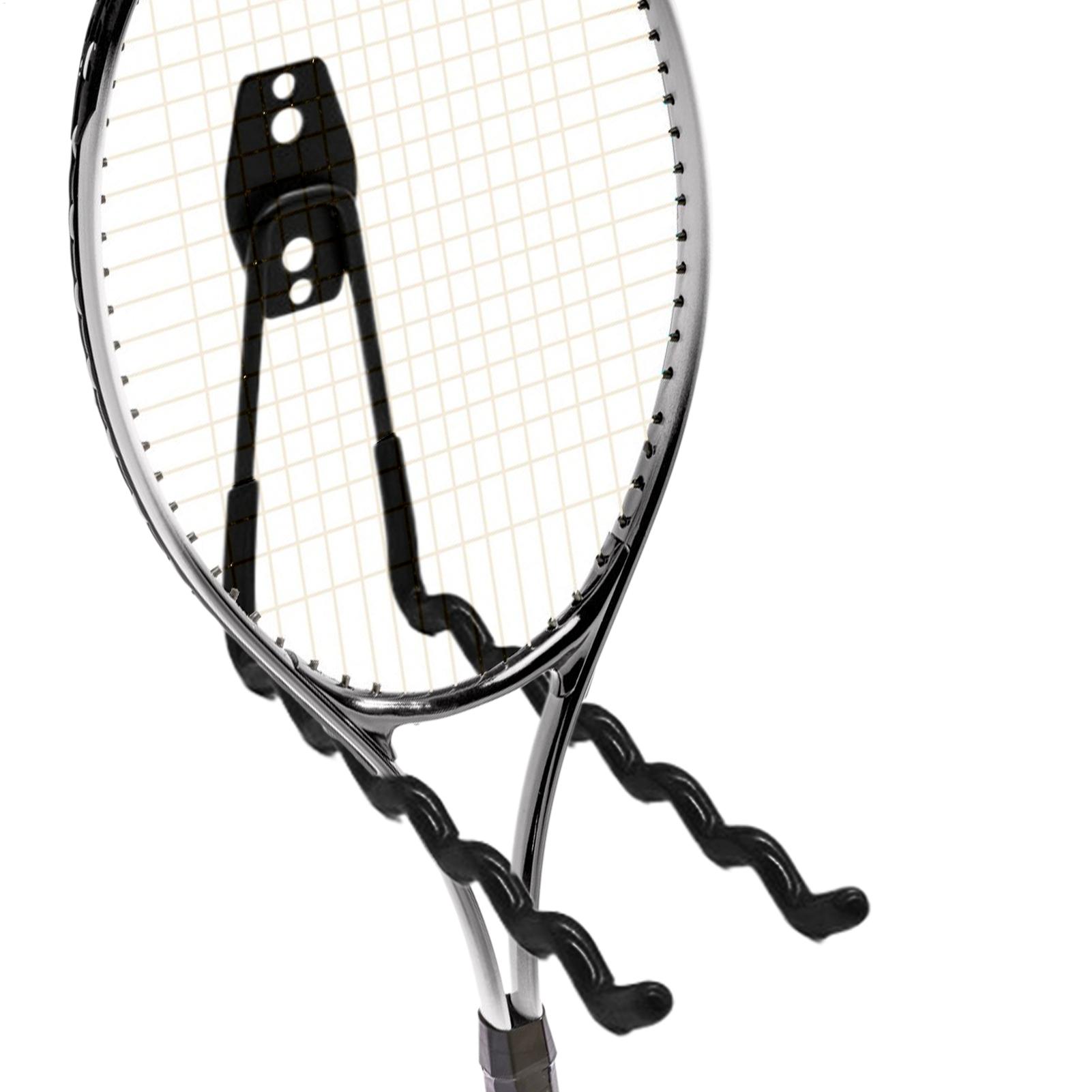 금속 테니스 라켓 홀더 테니스 라켓 보관 웨이브형 후크 - Badminton Zone 리뷰 및 가격
