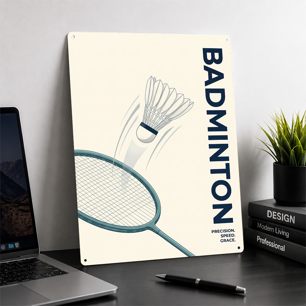 미니멀리스트 배드민턴 스포츠 포스터 레트로 3D 프린팅 - Badminton Poster 리뷰 및 가격